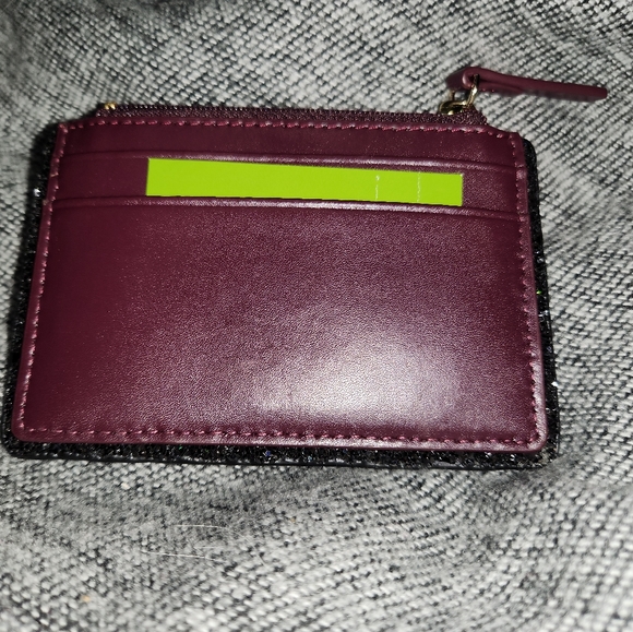Burgundy Kate spade card holder - Picture 7 of 16